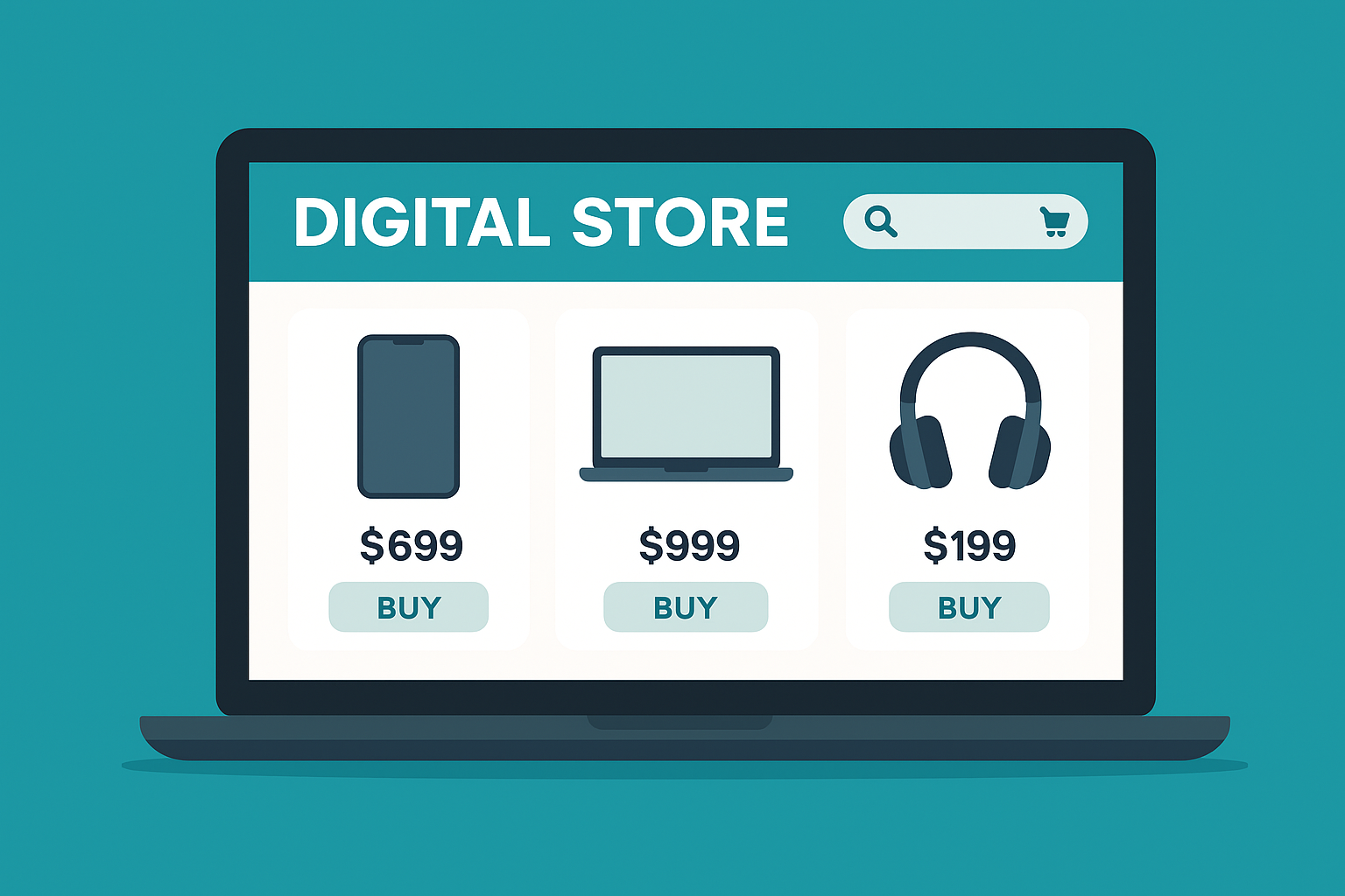 فروشگاه آنلاین لوازم دیجیتال